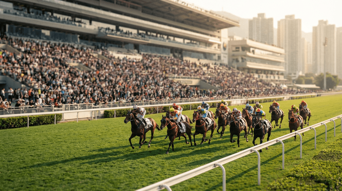 沙田馬場賽馬