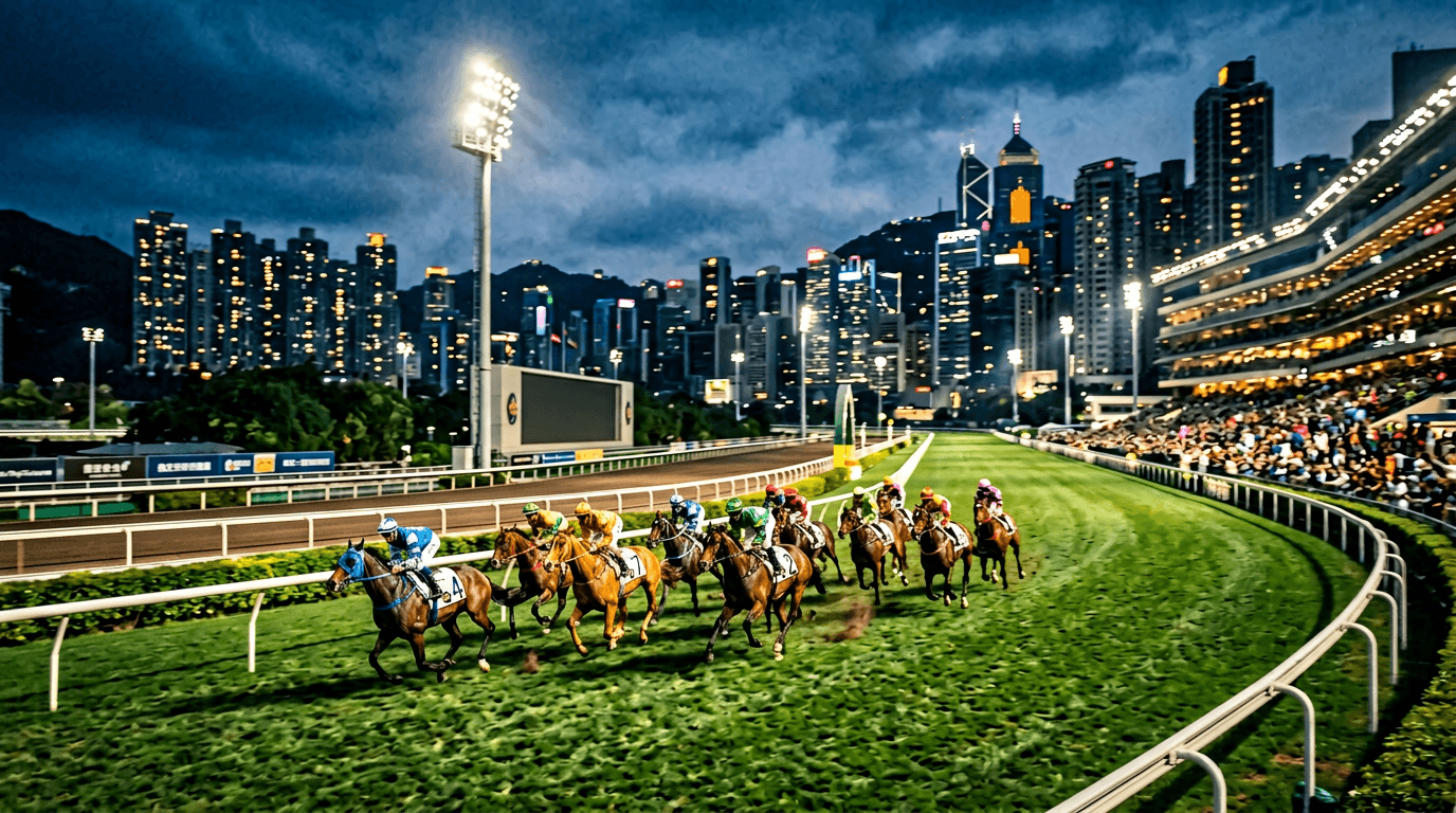 沙田馬場賽馬