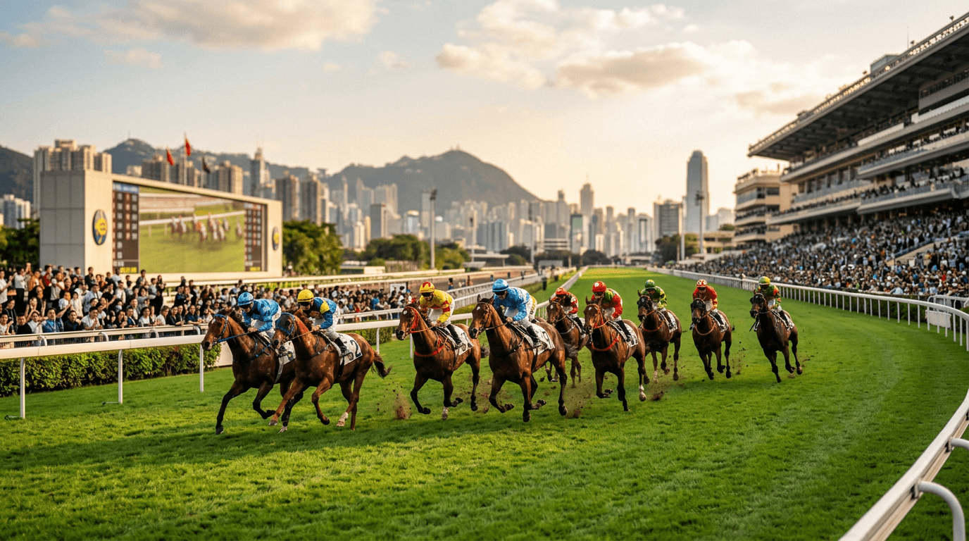 沙田馬場賽馬